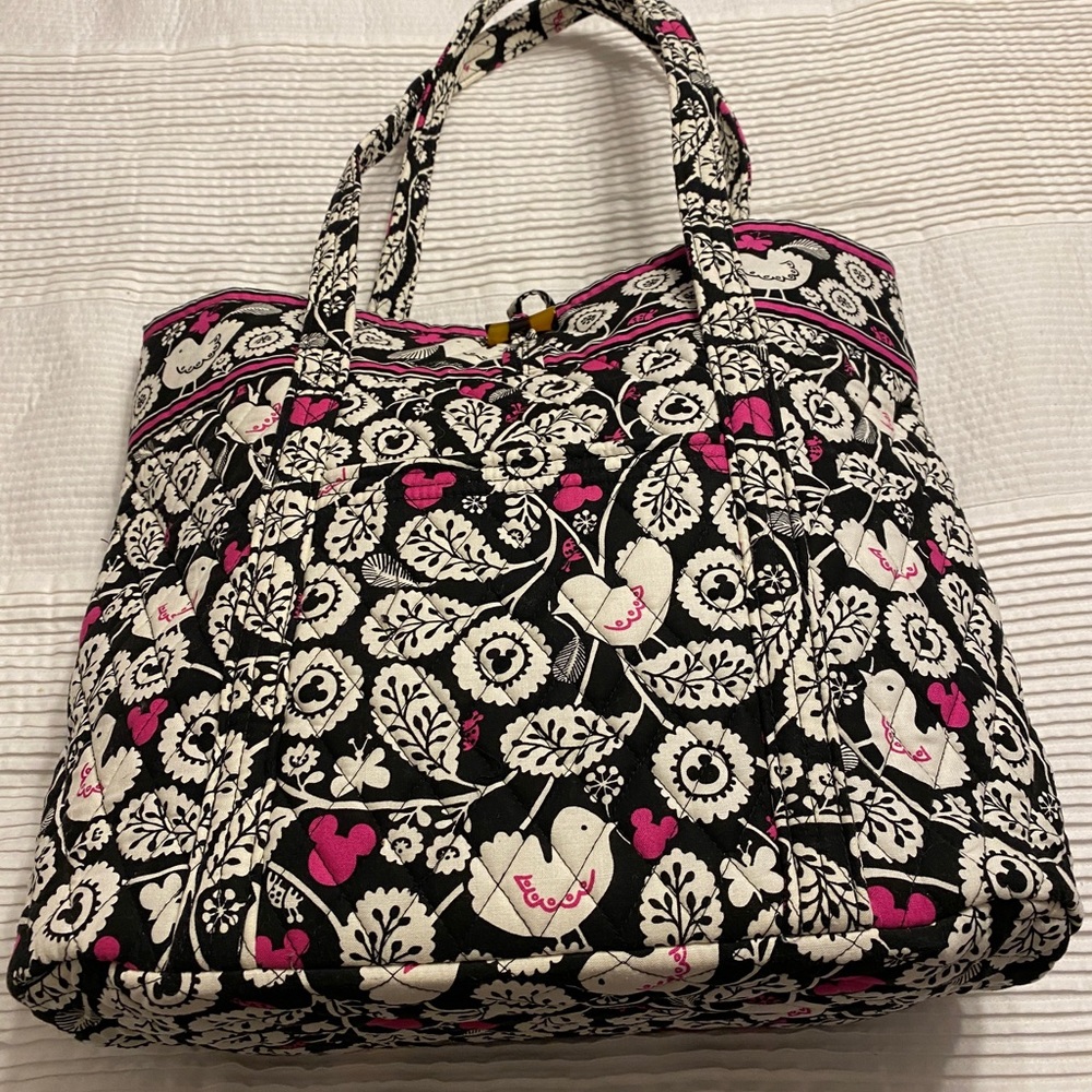 NWOT Disney Vera Bradley “Vera” tote 
Retired Pattern